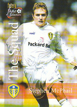 Stephen McPhail Leeds United 2000 Futera Fans' Selection #106